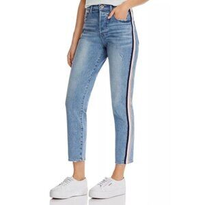 Pistola Nico High Rose Mom Jeans Half Court Side Stripe 90’s Y2K Button fly 27